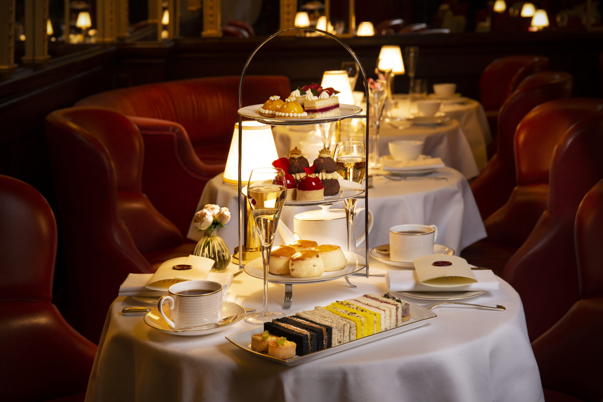 Afternoon Tea at Hotel Cafe Royal, London