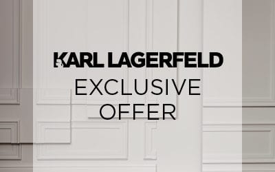 KARL LAGERFELD EXCLUSIVE OFFER
