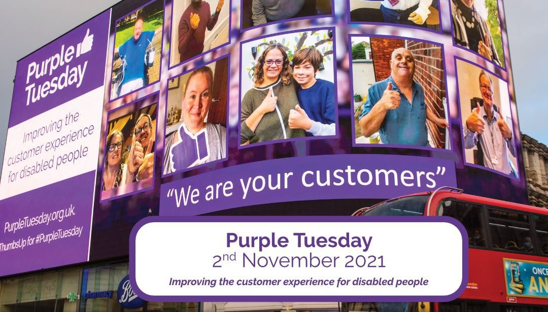 Purple Tuesday – Improving the customer experience for disabled people